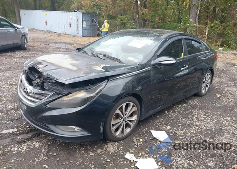 2014 Hyundai Sonata Limited 2.0T z USA, uszkodzony, nr VIN 5NPEC4AB7EH872867